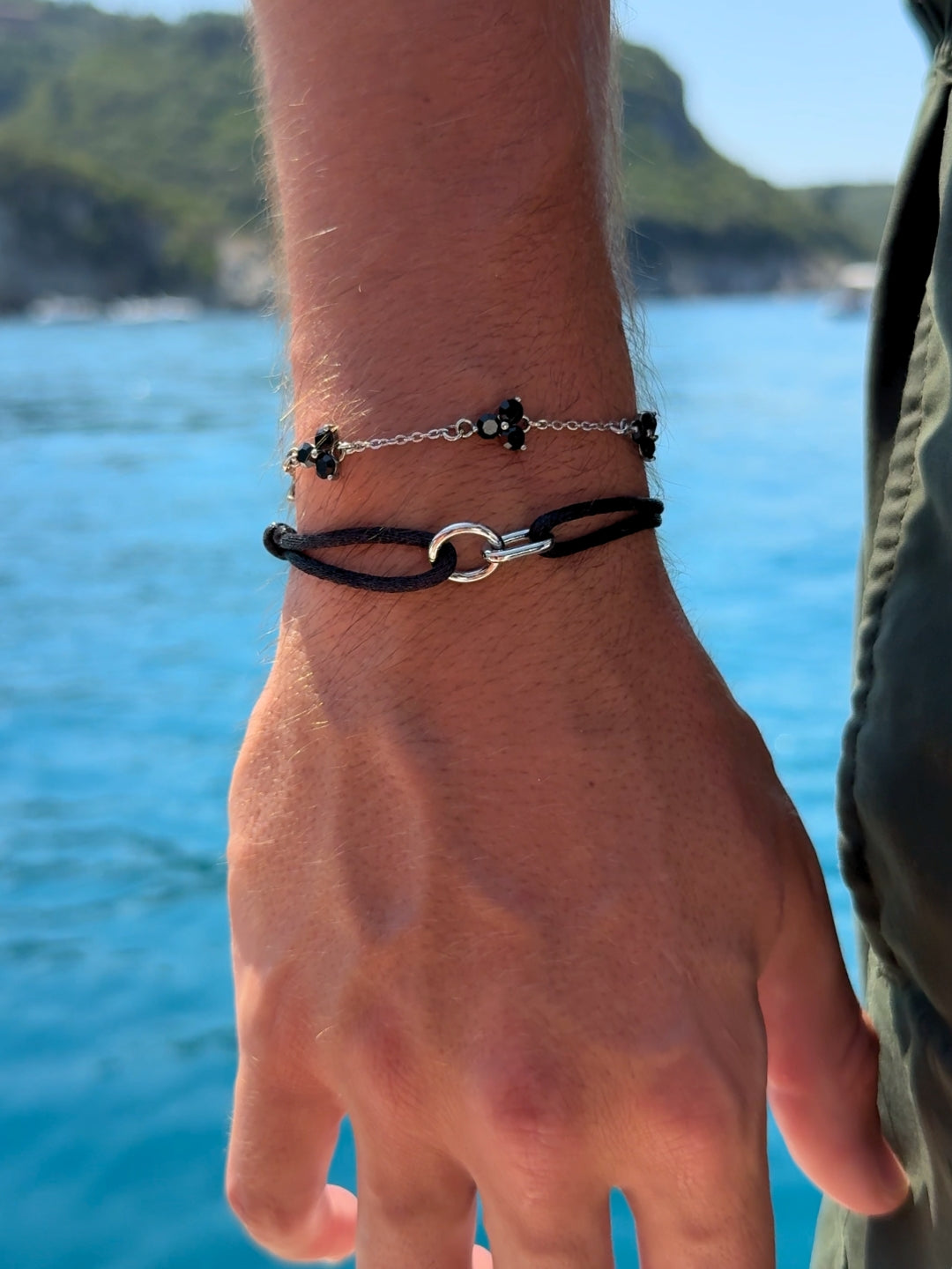 MIDNIGHT UNITY BRACELET | Silver