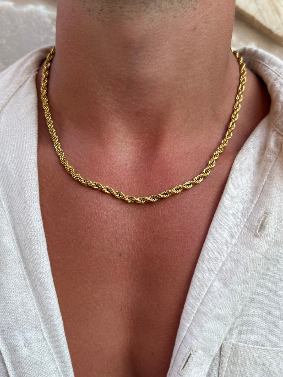 ROPE CHAIN 5MM | 18K Gold