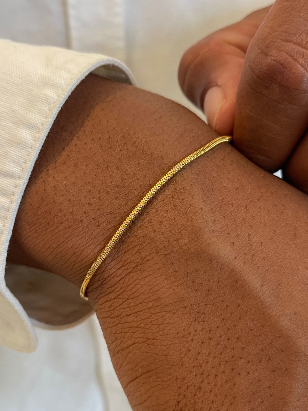 SQUARE BRACELET | 18K Gold