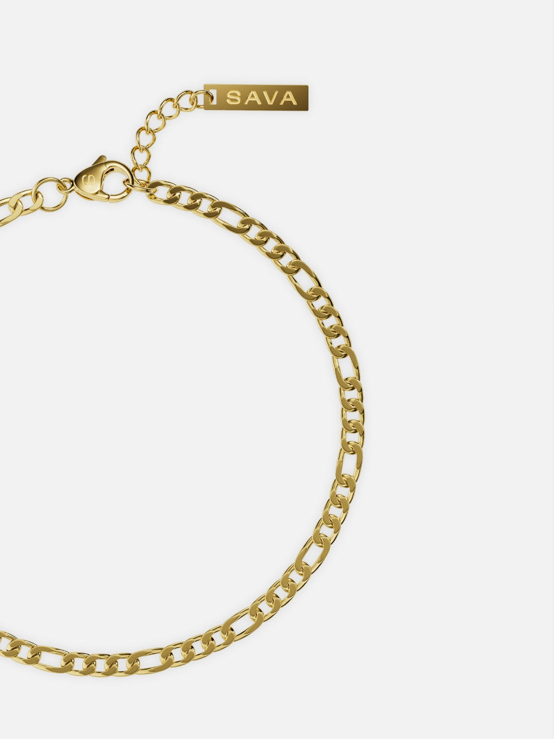 FIGARO BRACELET 3MM | 18K Gold