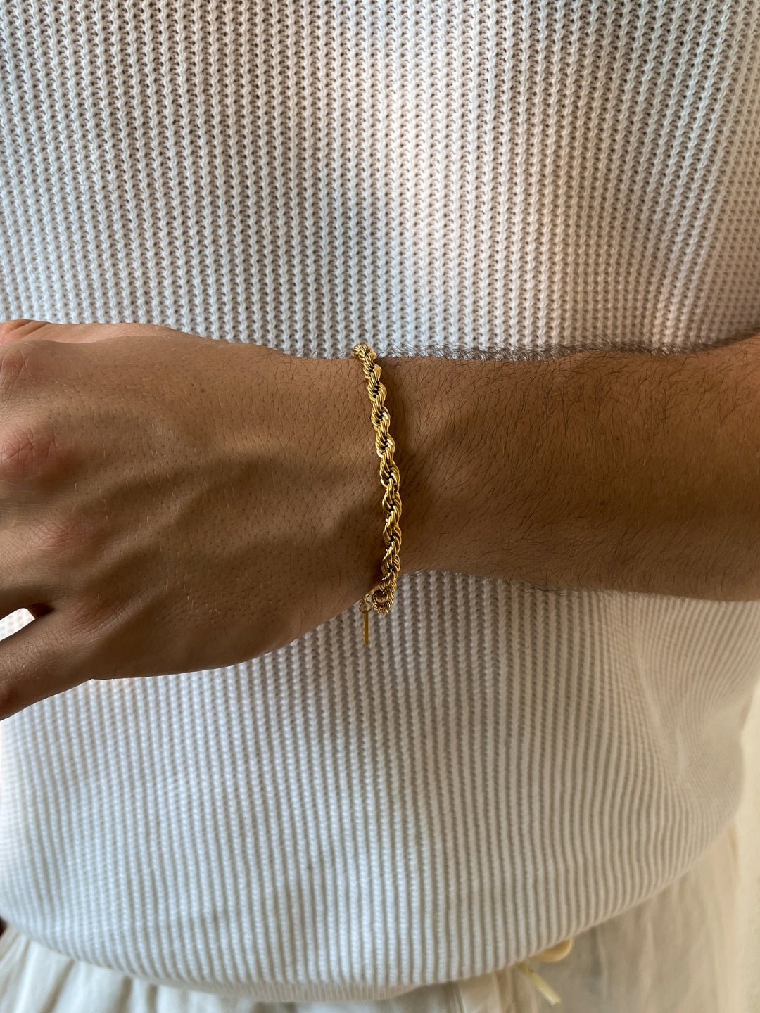 ROPE BRACELET 5MM | 18K Gold