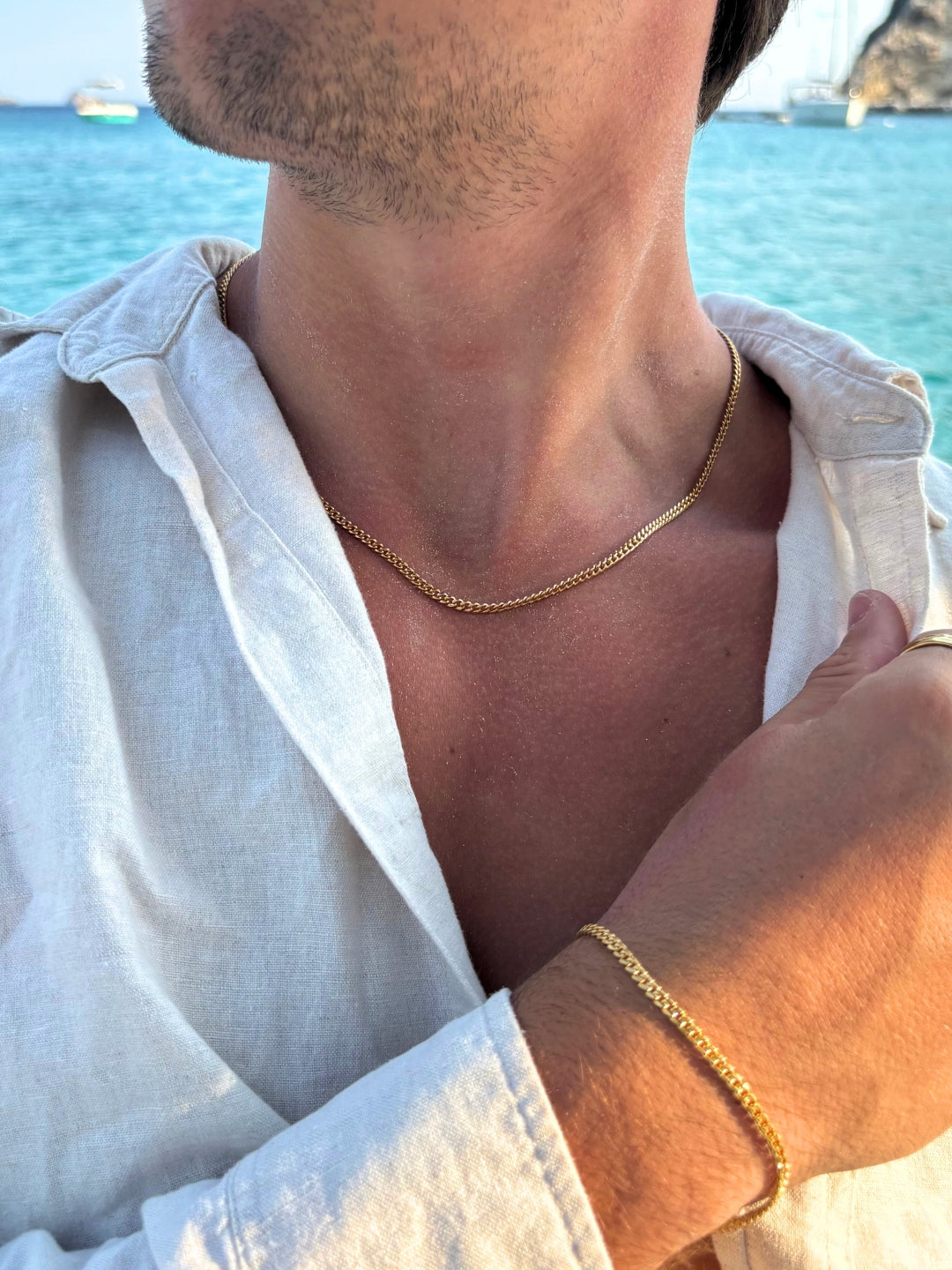 CUBAN CHAIN 3MM | 18K Gold