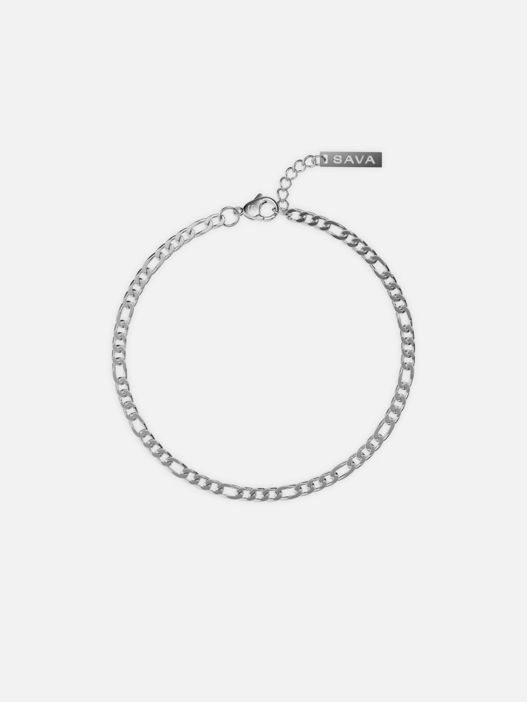 FIGARO BRACELET 3MM | Silver