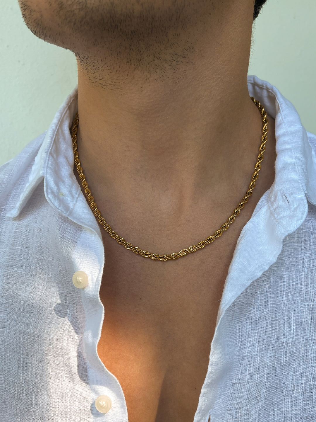 ROPE CHAIN 5MM | 18K Gold