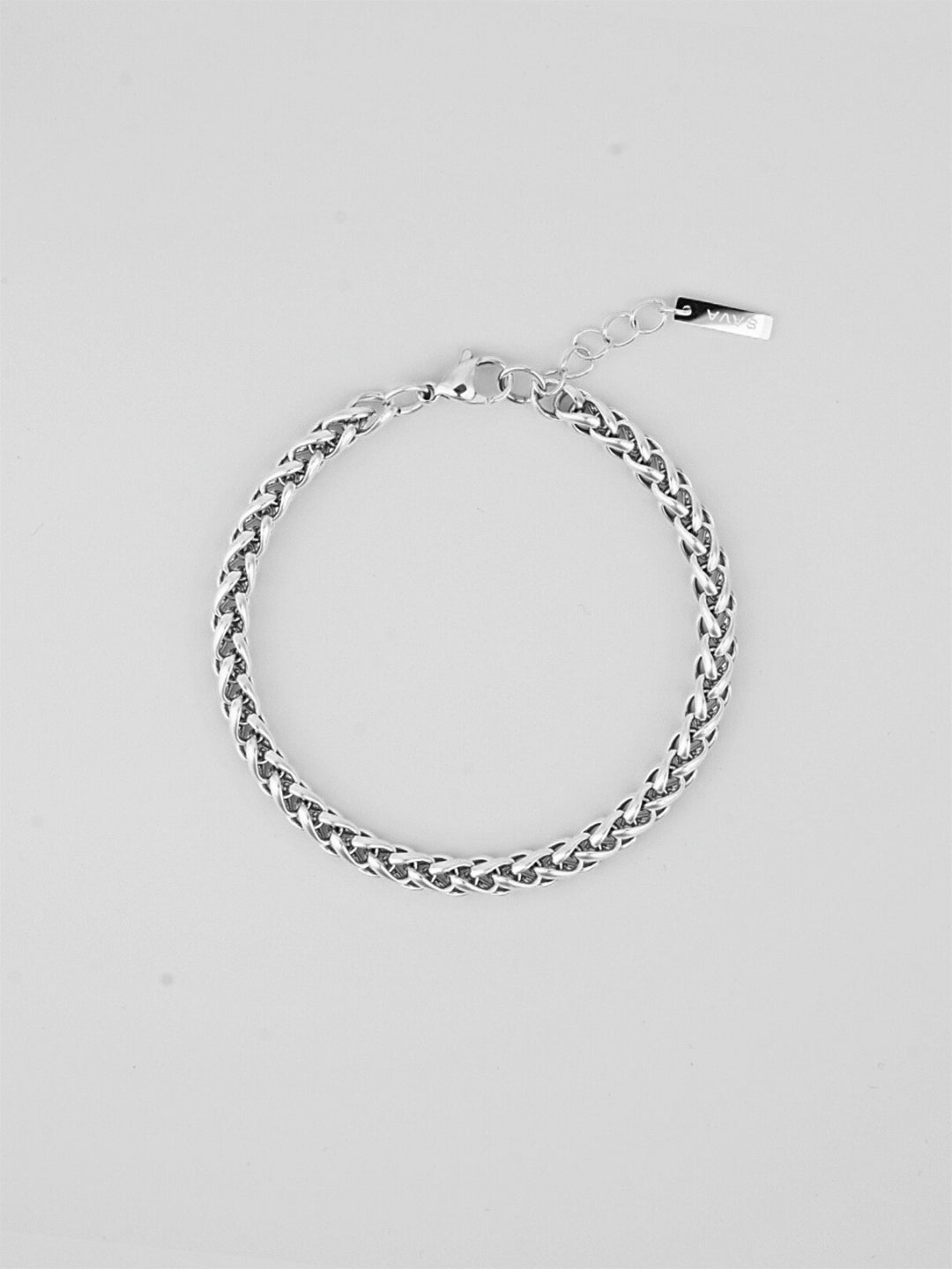 WHEAT BRACELET 5MM | Silver