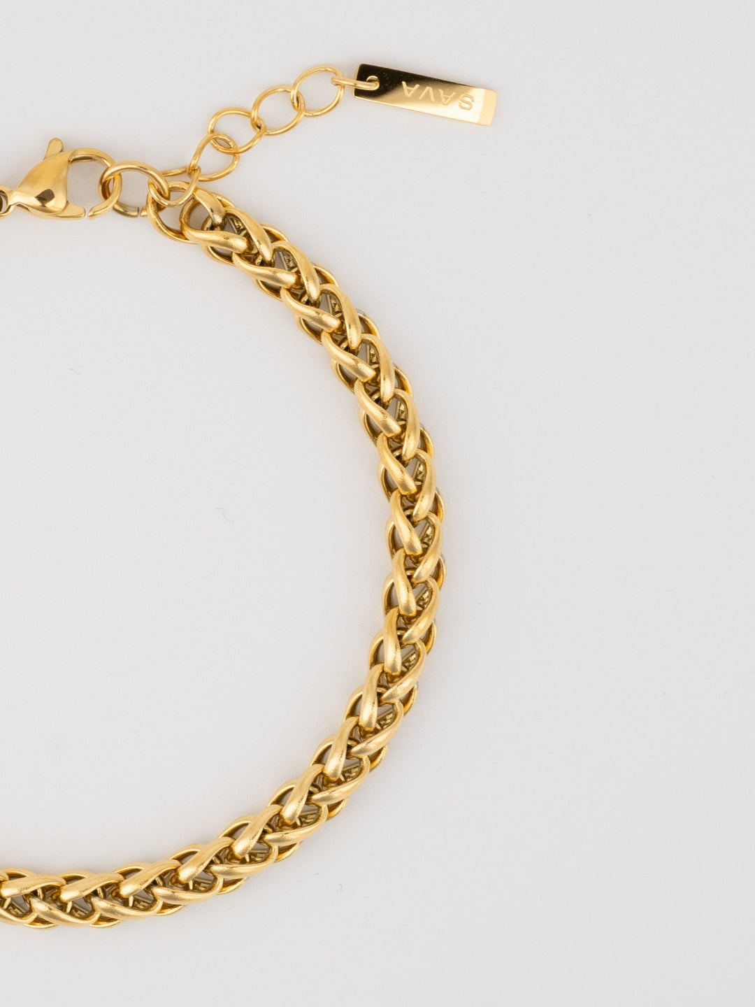 WHEAT BRACELET 5MM | 18K Gold
