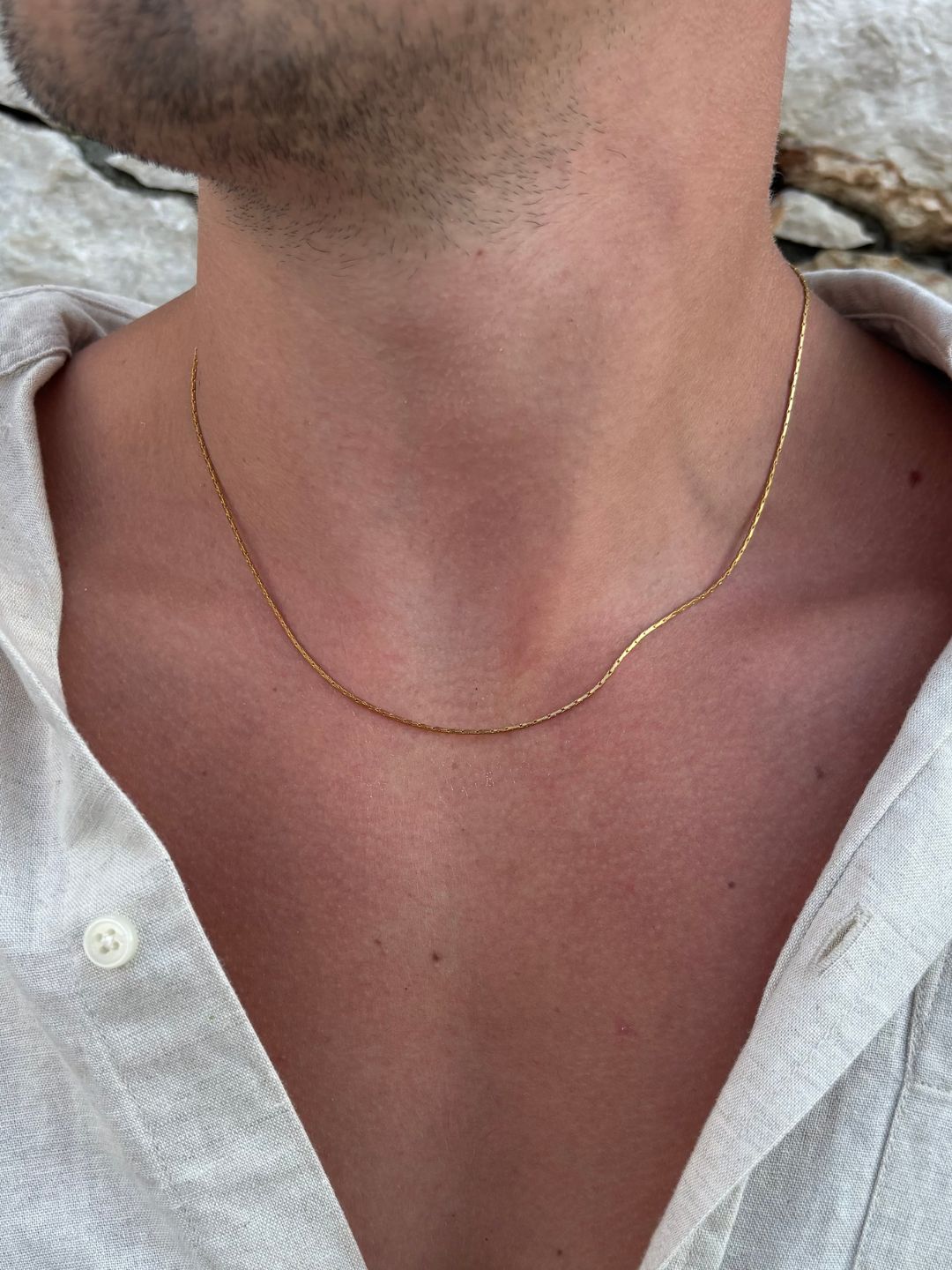 WIRE CHAIN | 18K Gold