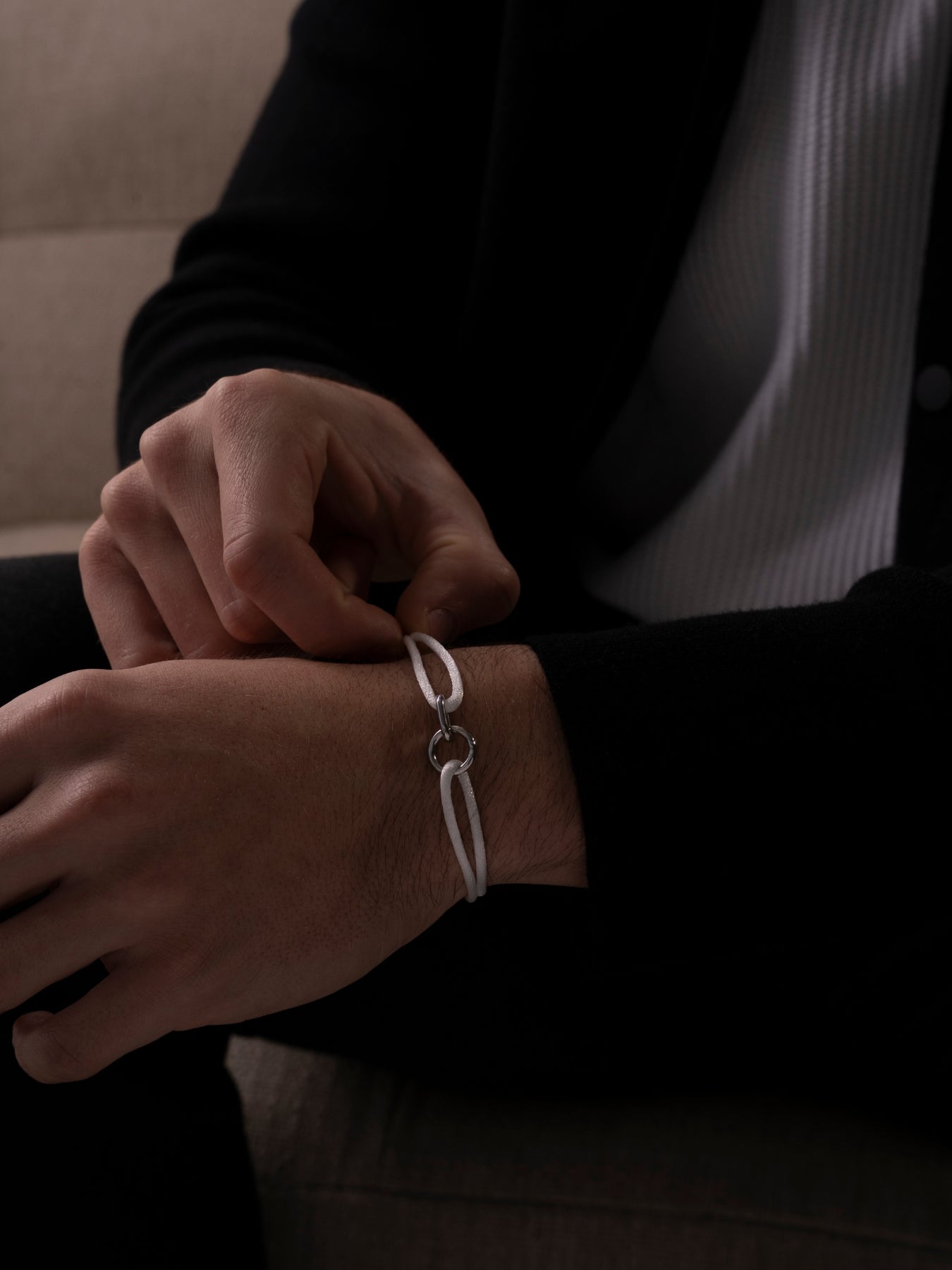 SNOW UNITY BRACELET | Silver